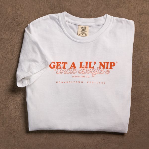 Get A Little Nip T-Shirt in Orange