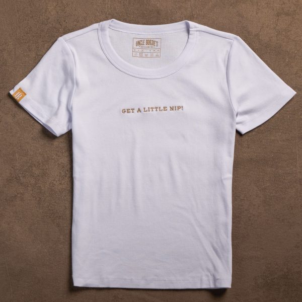 Get A Little Nip - Organic Ribbed Baby Tee - Image 2